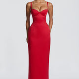 Bennett Red Maxi Dress