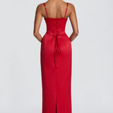 Bennett Red Maxi Dress