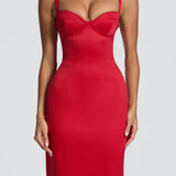Bennett Red Maxi Dress
