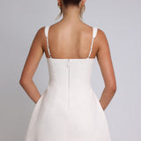 Bessie Mini Dress - Ivory