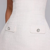Bessie Mini Dress - Ivory
