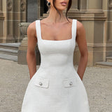 Bessie Mini Dress - Ivory