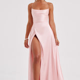 Rózsaszín Bethany Maxi Ruha