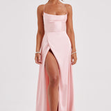 Rózsaszín Bethany Maxi Ruha