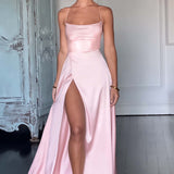 Rózsaszín Bethany Maxi Ruha