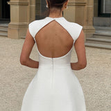 Blake Mini Dress - Ivory