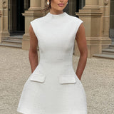 Blake Mini Dress - Ivory