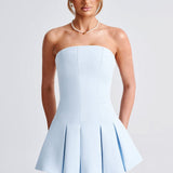 Bryony Mini Dress - Blue