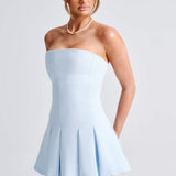 Bryony Mini Dress - Blue
