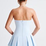 Bryony Mini Dress - Blue