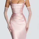Calanthe Maxi Dress - Pink