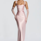 Calanthe Maxi Dress - Pink