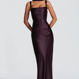 Calanthe Maxi Dress - Plum