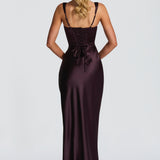 Calanthe Maxi Dress - Plum