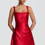 Calanthe Mini Ruha - Red