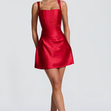 Calanthe Mini Ruha - Red