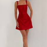 Calanthe Mini Ruha - Red