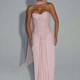 Carina Maxi Dress - Pink