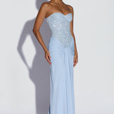 Carina Maxi Dress - Glacier Blue