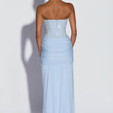 Carina Maxi Dress - Glacier Blue