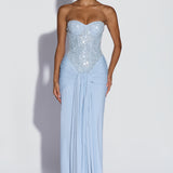 Carina Maxi Dress - Glacier Blue
