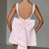 Carrie Mini Dress - Pink