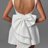 Carrie Mini Dress - Ivory