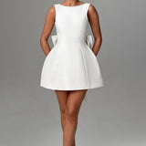 Carrie Mini Dress - Ivory