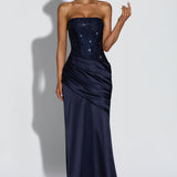Celestia Maxi Dress - Ocean Breeze