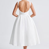 Clarabella Midi Dress - Ivory