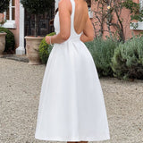 Clarabella Midi Dress - Ivory