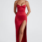 Clementine Red Maxi Dress