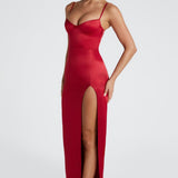 Clementine Red Maxi Dress