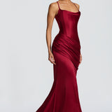Bordeaux Connie Dress