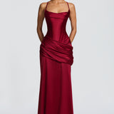 Bordeaux Connie Dress