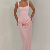 Cornelia Maxi Dress - Pink