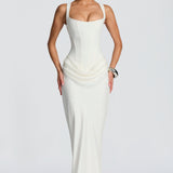 Cornelia Maxi Dress - Ivory