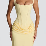 Cornelia Maxi Dress - Lemon