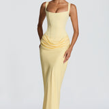 Cornelia Maxi Dress - Lemon