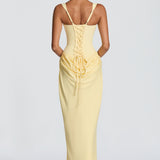 Cornelia Maxi Dress - Lemon
