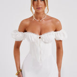 Courtney Midi Dress - Ivory