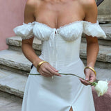 Courtney Midi Dress - Ivory