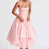 Cressida Midi Dress - Pink