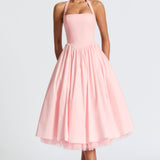 Cressida Midi Dress - Pink