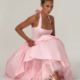 Cressida Midi Dress - Pink