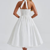 Cressida Midi Dress - Ivory