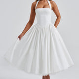 Cressida Midi Dress - Ivory