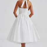 Cressida Midi Dress - Ivory