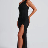 Cynthia Black Maxi Dress