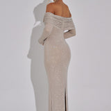 Cyprus Maxi Dress - Nude